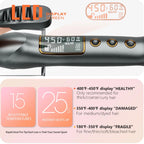 Thirtek 1/1.25 Inch Curling Iron with Ceramic Tourmaline Barrel