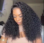 Kinky curl Wear Go Glueless Wig Pre-Cut Lace Beginner Friendly