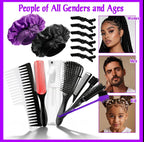 17 Counts Hair Brush Set