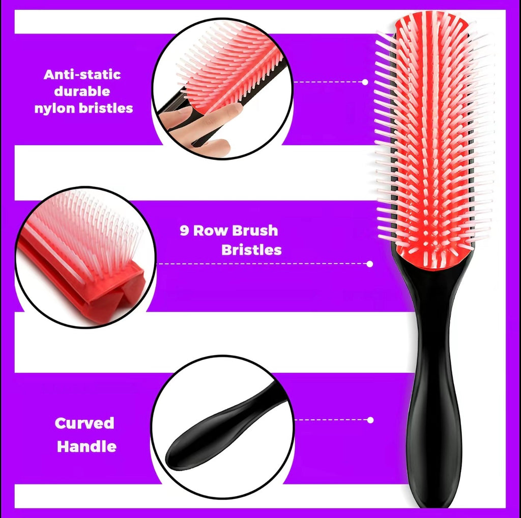 17 Counts Hair Brush Set
