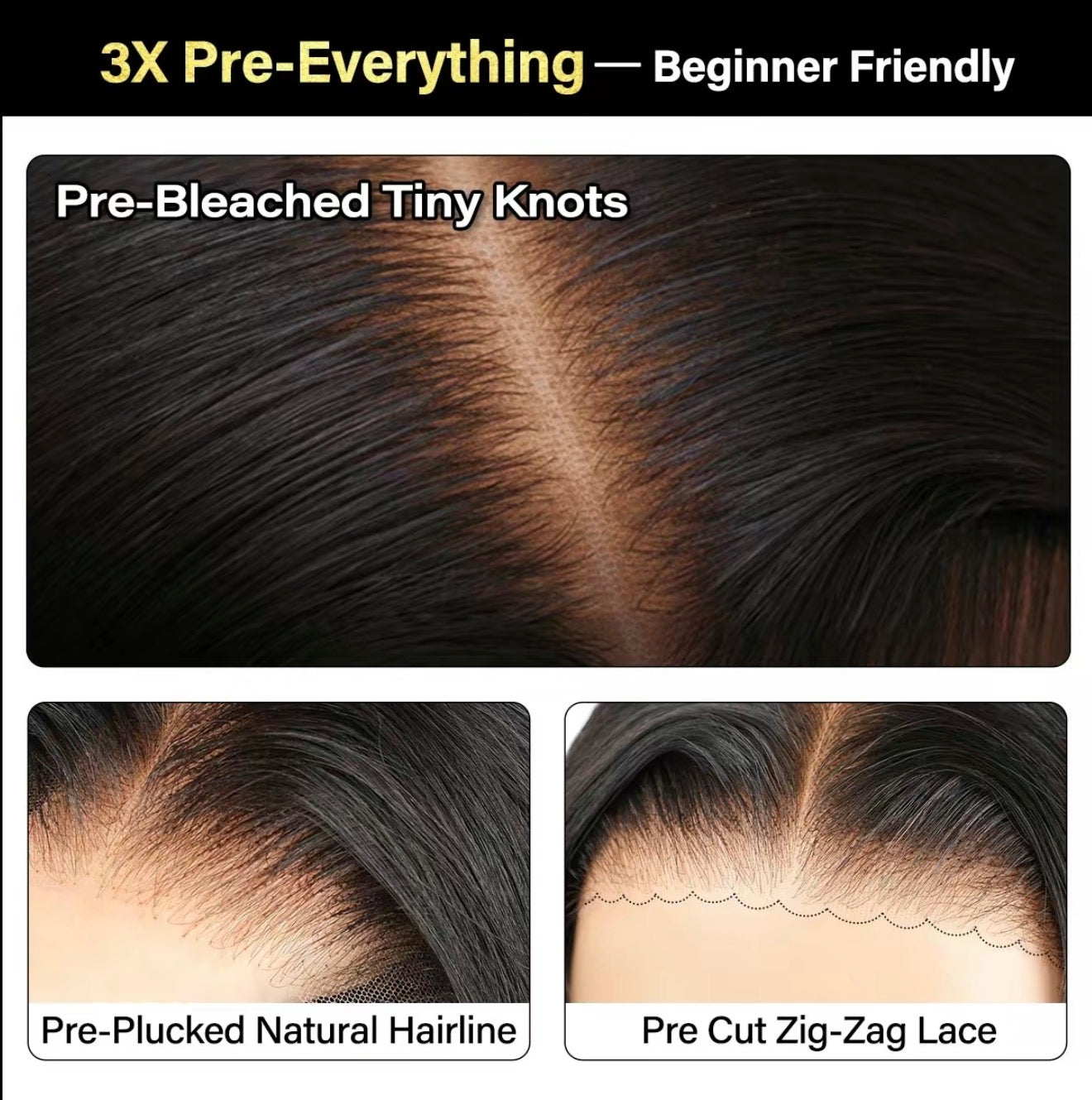 Deep wave Wear Go Glueless Wig Pre-Cut Lace Beginner Friendly