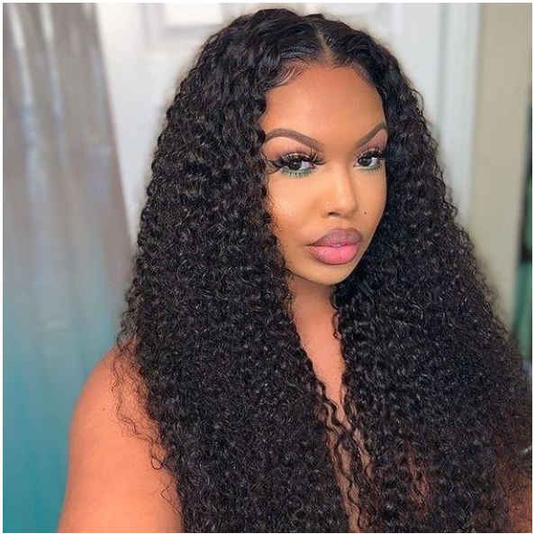 Kinky Curl 13x4 Frontal — 100% Virgin Human Hair