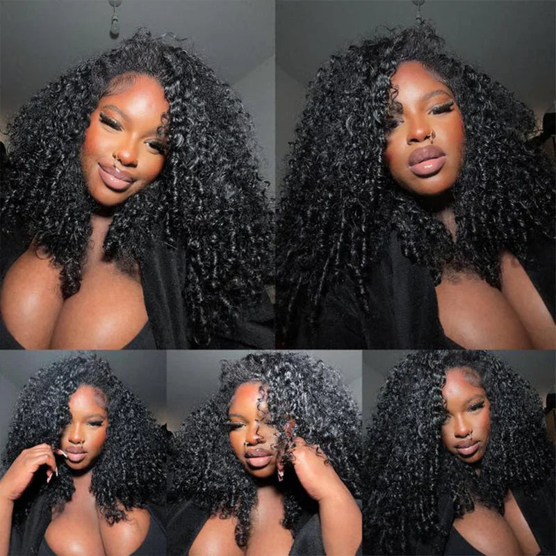 Kinky Curly Hair Bundles 100% Human Virgin Hair unprocessed